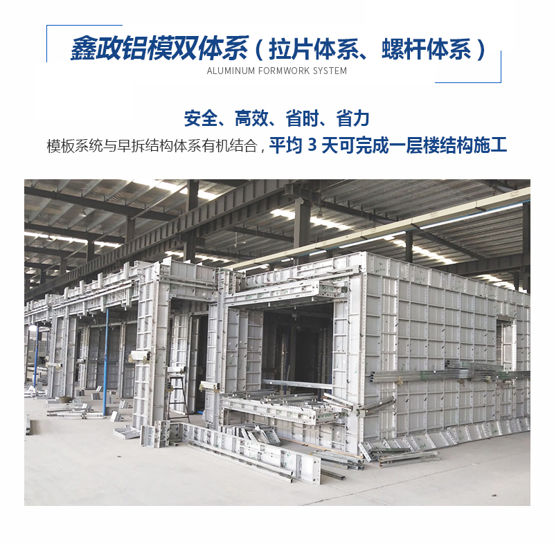 鋁模板廠(chǎng)家拉片體系、螺桿體系